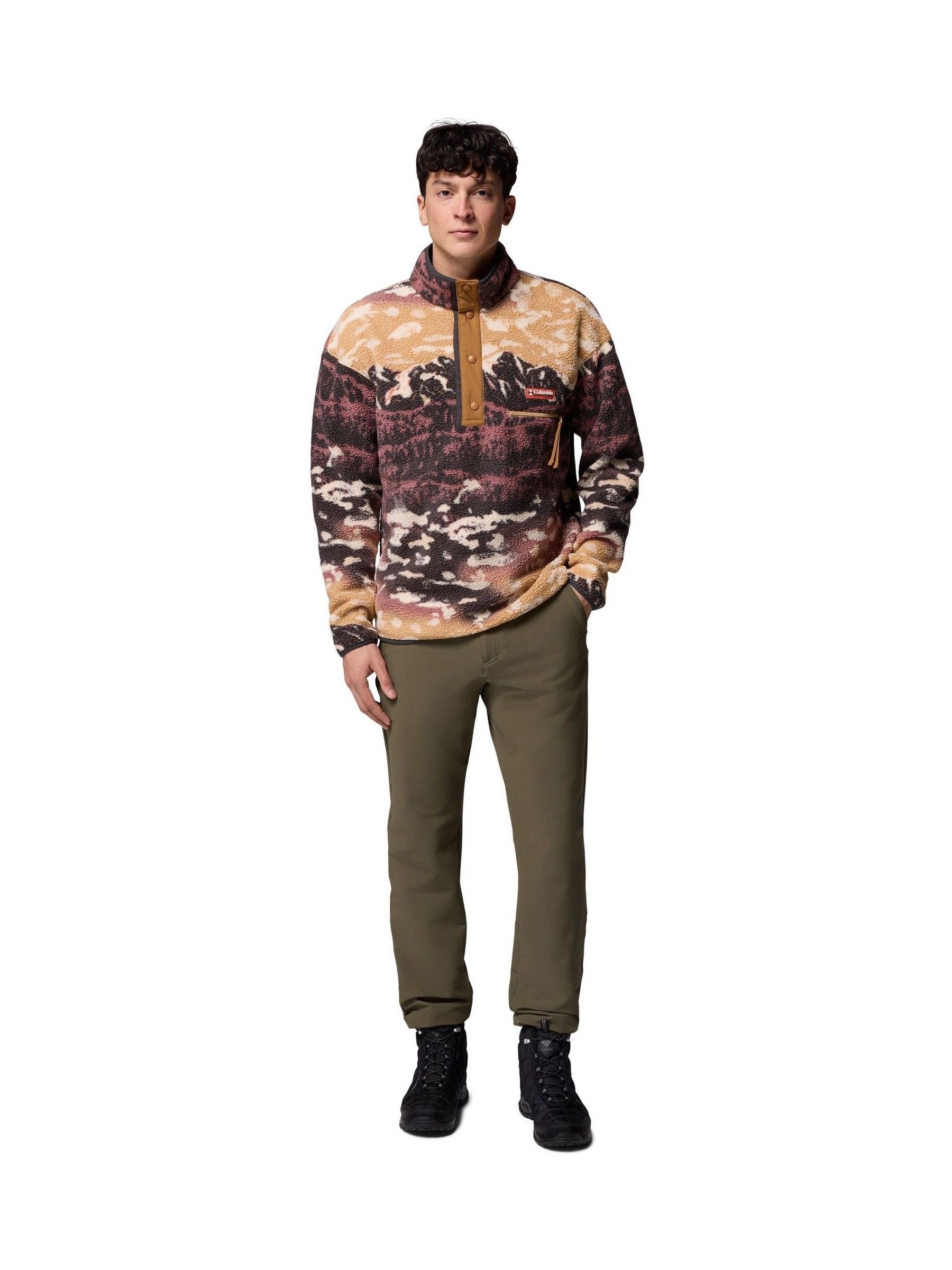 ne..様② Columbia Helvetia II Printed Half Snap Fleece 2098461349 | OVERKILL