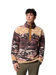 Columbia Helvetia™ II Printed Half Snap Brown Fleece - Image 4 of 5