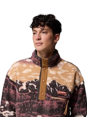 Columbia Helvetia™ II Printed Half Snap Brown Fleece - Image 5 of 5