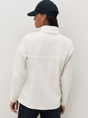 Columbia Benton Springs™ 1/2 Snap Pull Over II White Fleece - Image 2 of 4