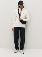 Columbia Benton Springs™ 1/2 Snap Pull Over II White Fleece - Image 3 of 4