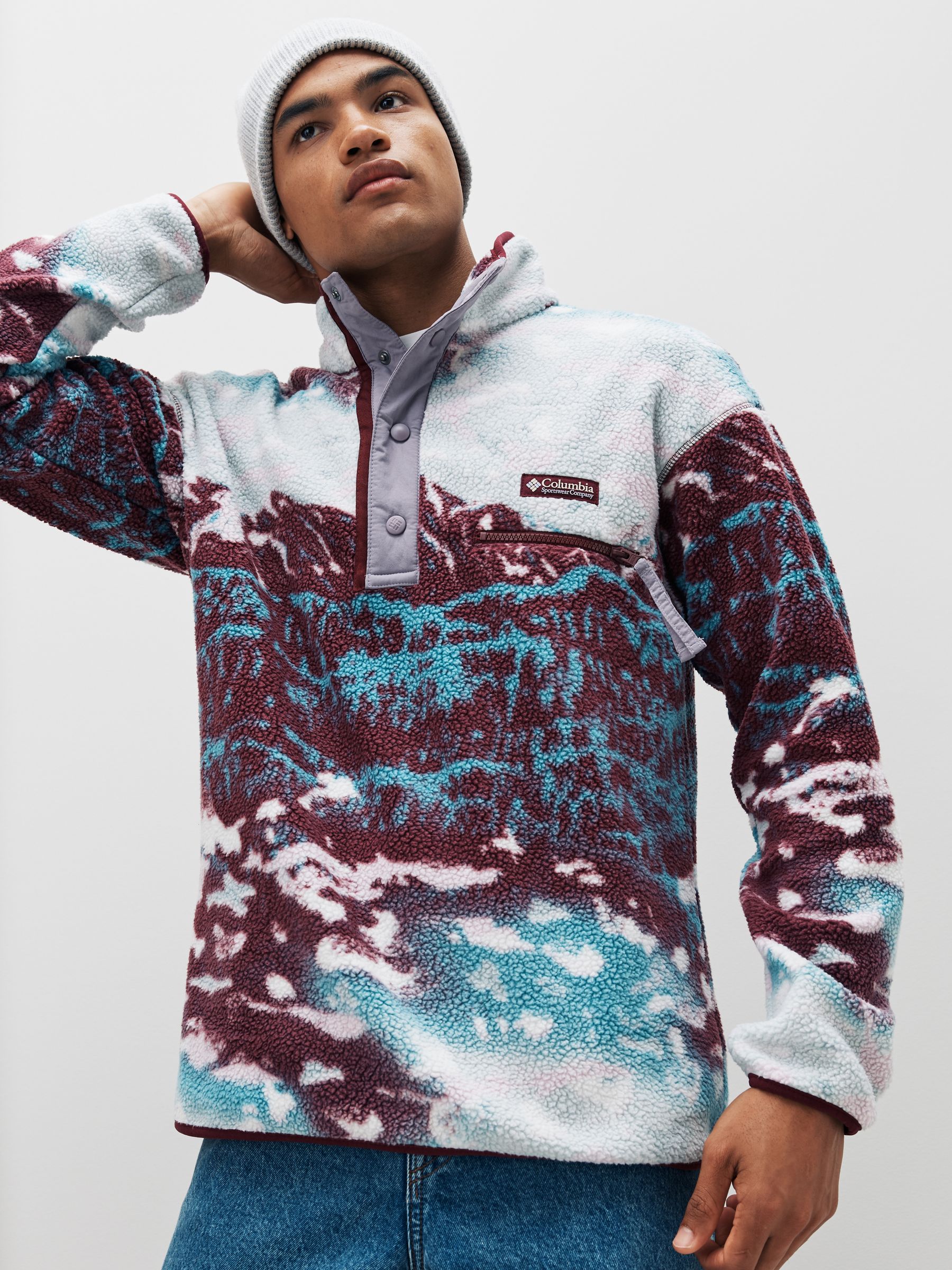 Buy Columbia Mens Helvetia II Half Snap Fleece from Next USA