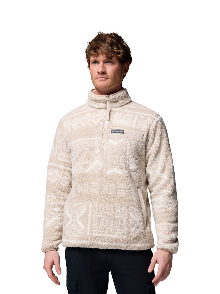 Columbia Rugged Ridge™ High Pile Half Zip Brown Fleece - Image 2 of 5