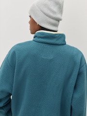 Helvetia™ Blue II Cropped Half Snap Fleece - Image 4 of 5