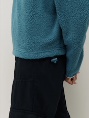 Helvetia™ Blue II Cropped Half Snap Fleece - Image 5 of 5