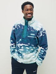 Columbia Blue Helvetia™ II Printed Half Snap Fleece - Image 1 of 4