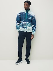 Columbia Blue Helvetia™ II Printed Half Snap Fleece - Image 2 of 4