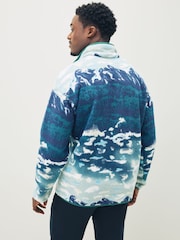 Columbia Blue Helvetia™ II Printed Half Snap Fleece - Image 3 of 4