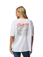 Columbia Rolling Bend™ Graphic Oversized Black T-Shirt - Image 2 of 7