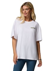 Columbia Rolling Bend™ Graphic Oversized Black T-Shirt - Image 4 of 7