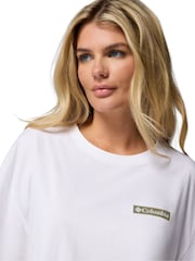 Columbia Rolling Bend™ Graphic Oversized Black T-Shirt - Image 5 of 7