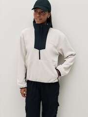Columbia Sequoia Grove™ 1/2 Zip Brown Fleece - Image 1 of 5