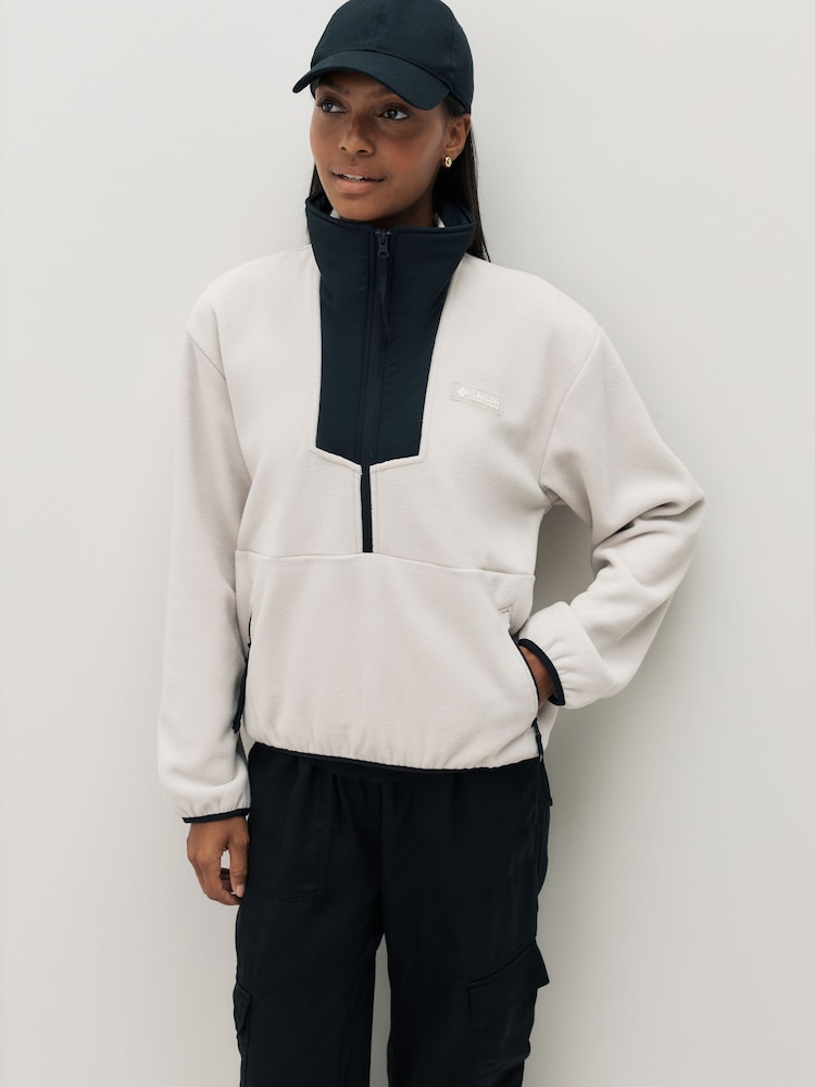 Columbia Sequoia Grove™ 1/2 Zip Brown Fleece - Image 1 of 5