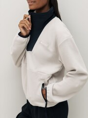 Columbia Sequoia Grove™ 1/2 Zip Brown Fleece - Image 5 of 5
