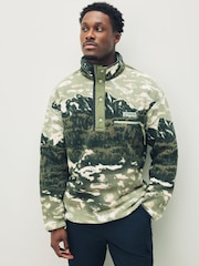 Columbia Green Helvetia™ II Printed Half Snap Fleece - Image 1 of 4
