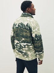 Columbia Green Helvetia™ II Printed Half Snap Fleece - Image 3 of 4