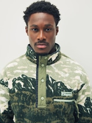 Columbia Green Helvetia™ II Printed Half Snap Fleece - Image 4 of 4