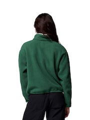 Columbia Helvetia™ II Cropped Half Snap Green Fleece - Image 2 of 6