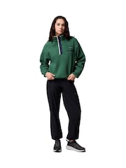 Columbia Helvetia™ II Cropped Half Snap Green Fleece - Image 3 of 6