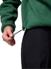Columbia Helvetia™ II Cropped Half Snap Green Fleece - Image 6 of 6