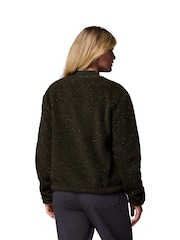 Columbia Green Stellar Path™ Fleece Bomber Full Zip Jacket - Image 2 of 6