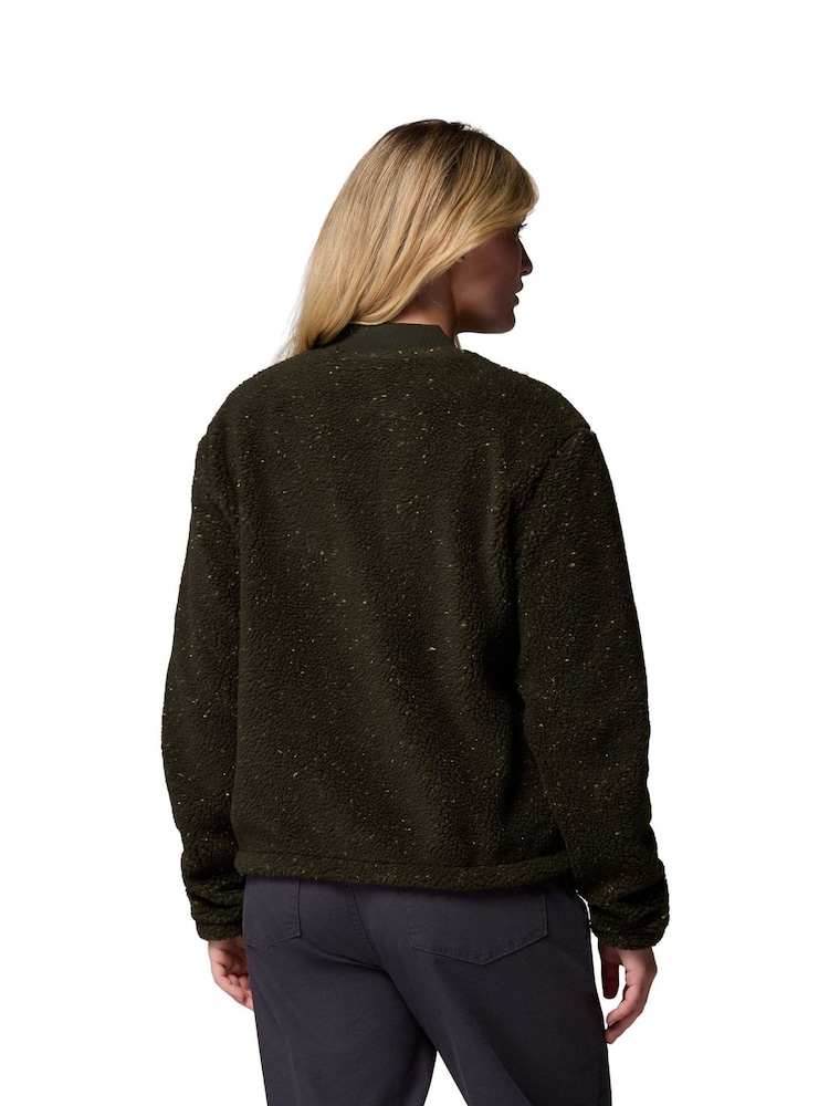 Columbia Green Stellar Path™ Fleece Bomber Full Zip Jacket - Image 2 of 6
