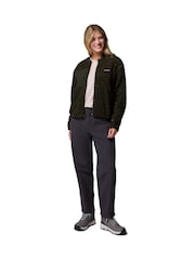 Columbia Green Stellar Path™ Fleece Bomber Full Zip Jacket - Image 3 of 6