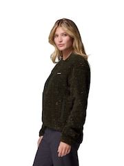 Columbia Green Stellar Path™ Fleece Bomber Full Zip Jacket - Image 5 of 6