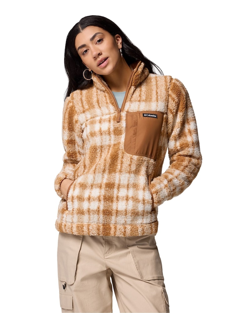 Columbia West Bend™ 1/4 Zip II Brown Fleece - Image 2 of 8