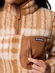 Columbia West Bend™ 1/4 Zip II Brown Fleece - Image 7 of 8
