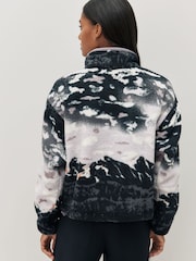 Columbia Purple Helvetia™ II Printed Cropped Half Snap Fleece - Image 3 of 6