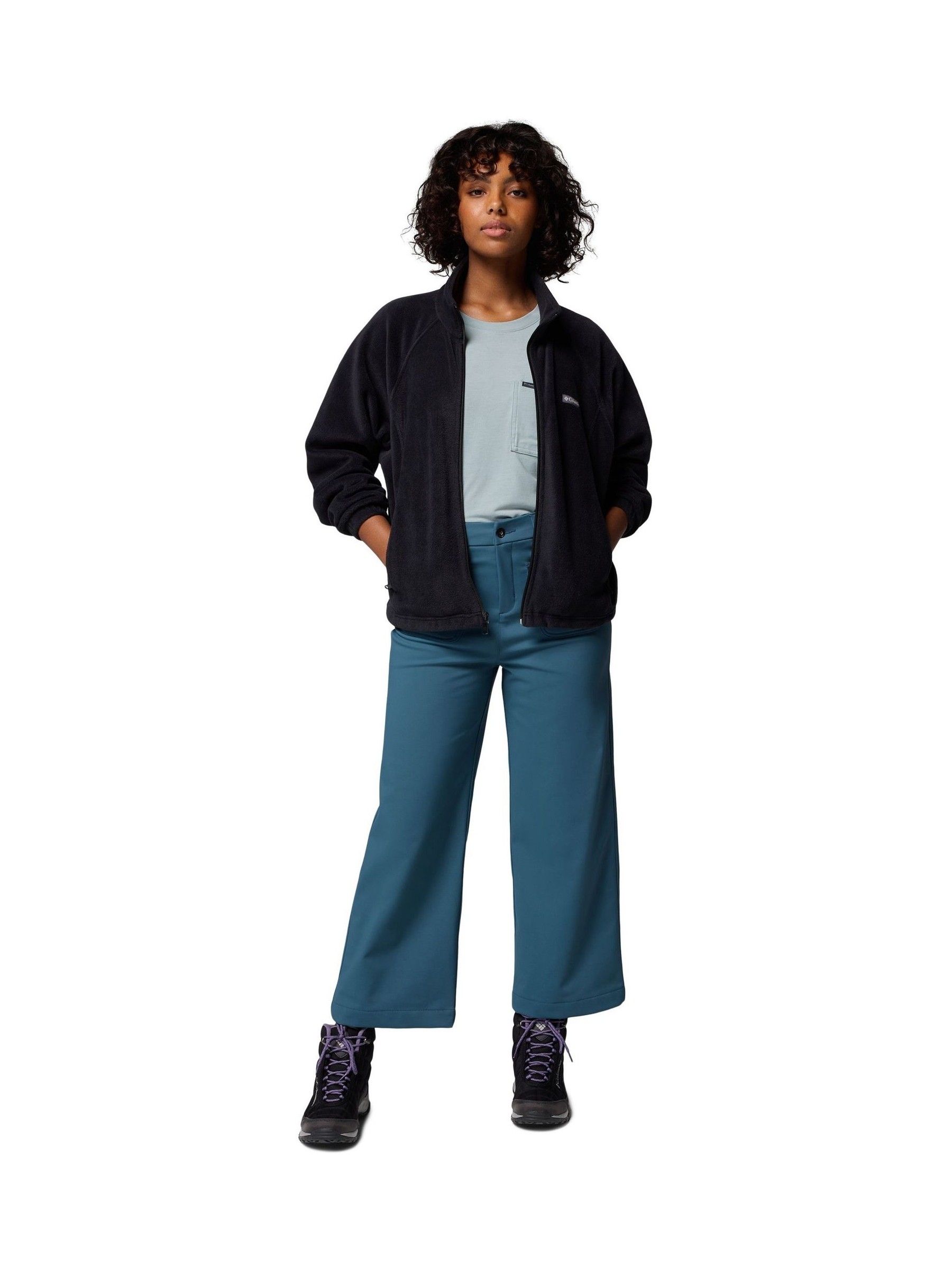 Buy Columbia Benton Springs™ Relaxed Full Zip Black Fleece from