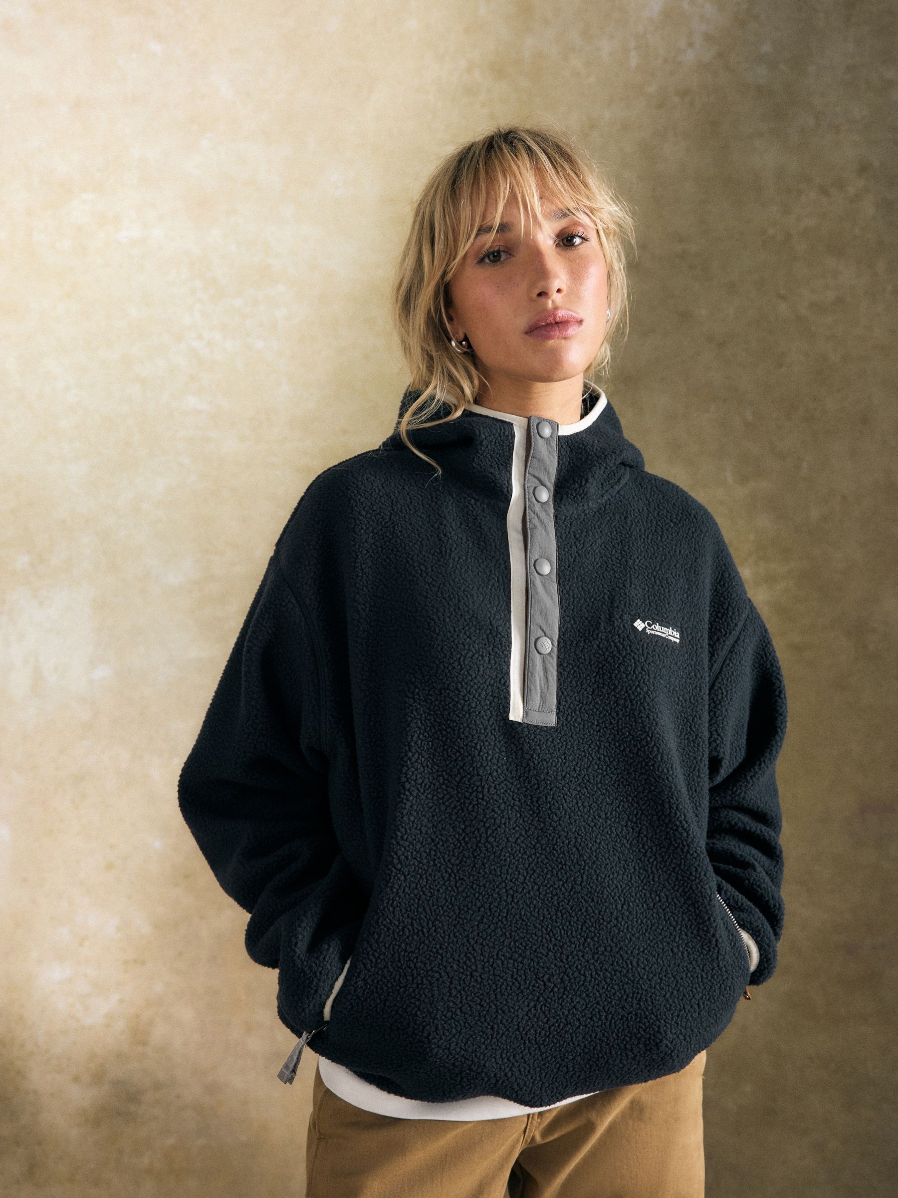 Buy Columbia Black Helvetia™ II Hoodie Fleece from Next USA