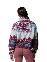 Columbia Red Helvetia™ II Printed Cropped Half Snap Fleece - Image 2 of 6