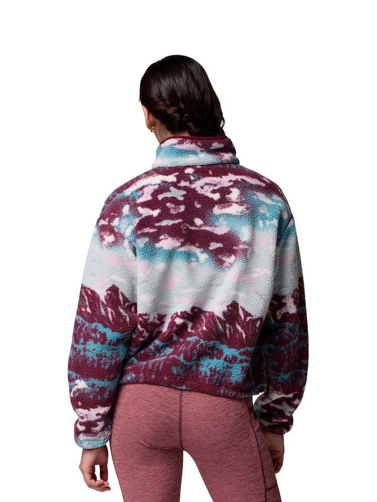 Columbia Red Helvetia™ II Printed Cropped Half Snap Fleece - Image 2 of 6