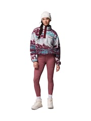 Columbia Red Helvetia™ II Printed Cropped Half Snap Fleece - Image 3 of 6