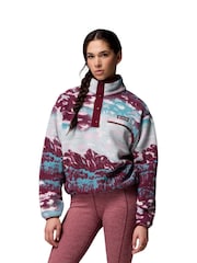 Columbia Red Helvetia™ II Printed Cropped Half Snap Fleece - Image 4 of 6