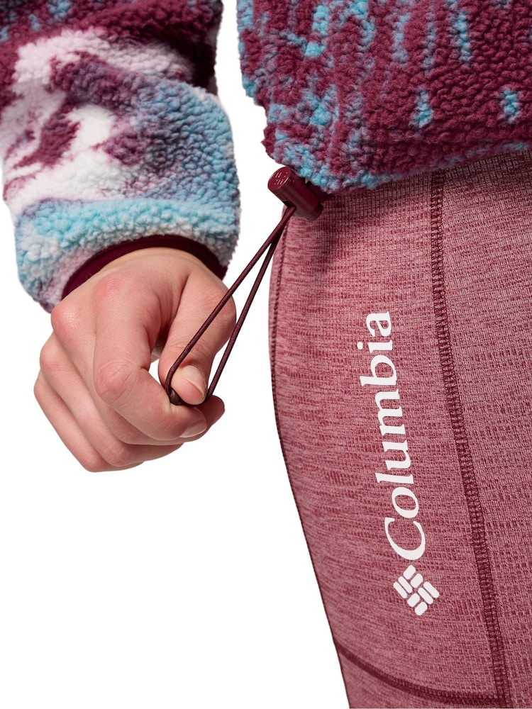 Columbia Red Helvetia™ II Printed Cropped Half Snap Fleece - Image 6 of 6