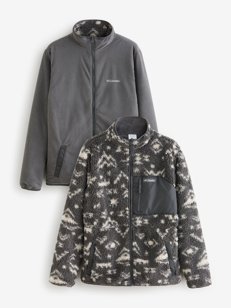 Columbia Winter Pass™ Reversible Black Fleece - Image 1 of 3
