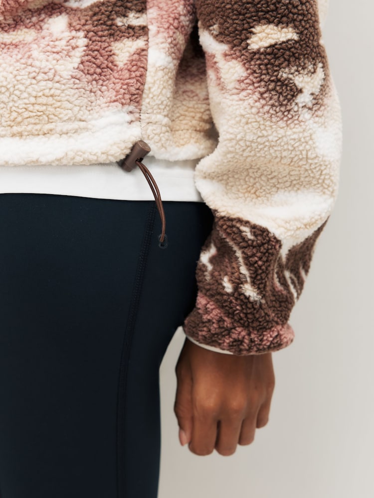 Columbia Helvetia™ II Printed Cropped Half Snap Fleece - Image 5 of 5 Columbia Helvetia™ II Printed Cropped Half Snap Fleece - Image 5 of 5