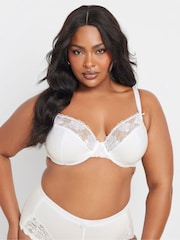 Yours Curve Black Embroidered Bras 2 Pack - Image 2 of 9
