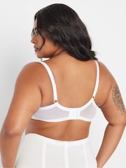 Yours Curve Black Embroidered Bras 2 Pack - Image 5 of 9