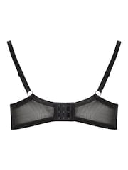 Yours Curve Black Embroidered Bras 2 Pack - Image 9 of 9