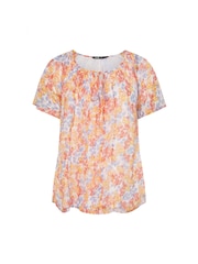 Pink - Yours Curve Boho Pintuck Blouse - Bild 5 von 5