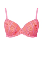 Yours Curve Contrast Padded Plunge Bra - Изображение 6 из 7