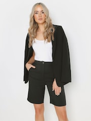 Long Tall Sally Black Formal Bermuda Shorts - Image 2 of 6
