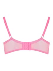Yours Curve Pink Butterfly Embroidered Bra - Image 6 of 6