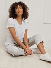 M&Co Grey Cropped Jeans - Image 4 of 5