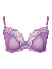Yours Curve Floral Embroidered Bra - Bild 3 von 6