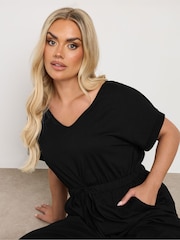 Yours Curve 100% Cotton Jumpsuit - Imagen 4 de 5